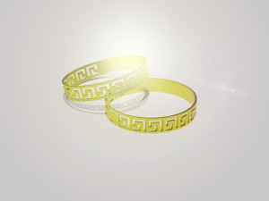 Ring with ornament 3D Model