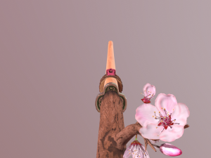 katana sakura 3D 模型