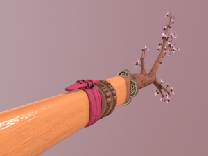 katana sakura 3D 模型