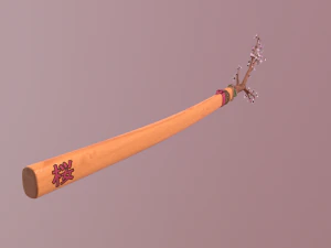 katana sakura 3D Model