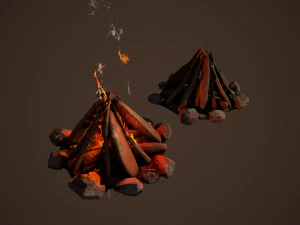 campfire free 3D Model