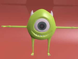 Model 3d karakter the green 3D Model