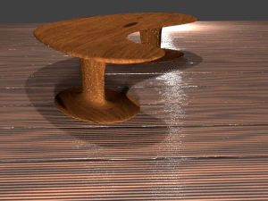 テーブル 3Dモデル