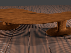 the table 3D 모델
