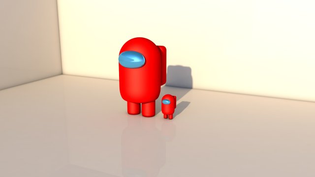 amoung us 3D Model .c4d .max .obj .3ds .fbx .stl .blend