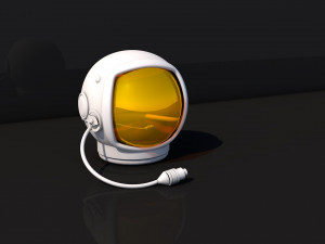 astro halmet Modelo 3D