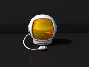 astro halmet 3Dモデル