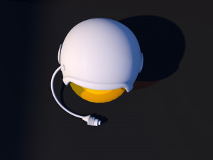 astro halmet 3Dモデル