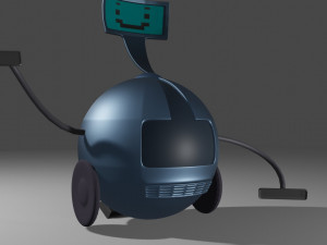 cleaningrobot 3Dモデル