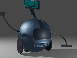 清洁机器人 3D 模型