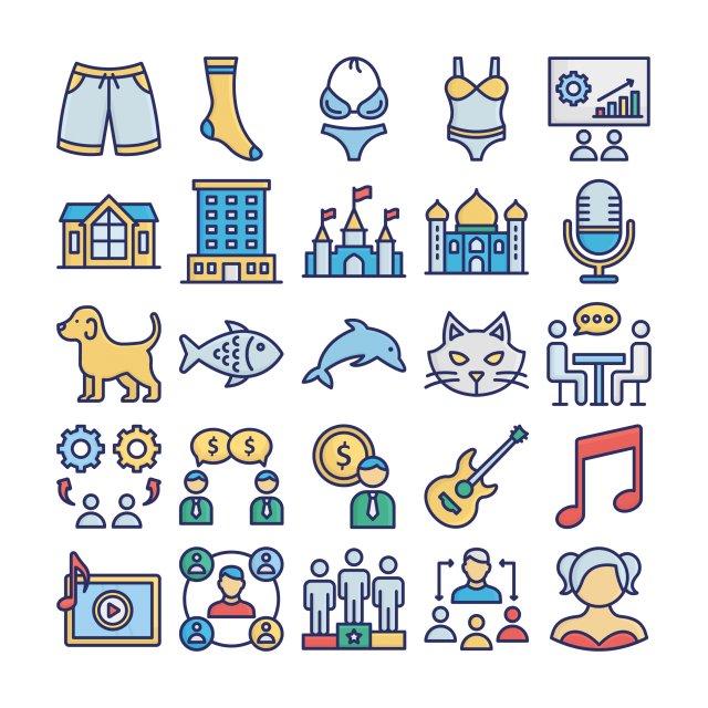 interface icons Tekstur CG .c4d .max .obj .3ds .fbx .stl .blend 