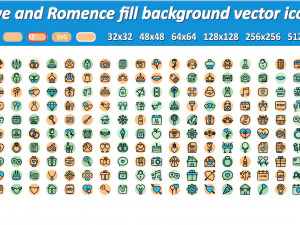 icona vettore amore e romanticismo Modello 3D