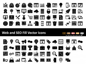 web and seo vector icon Modèle 3D