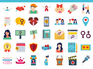 50 Mothers Day Icon Pack CG Textures