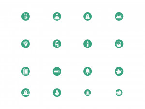 23 Easter Day icon pack 3D Model