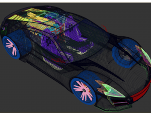 laradesign car model ld1 3D-Modell
