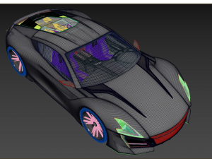 laradesign car model ld1 3D Model