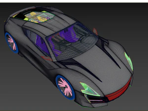 laradesign car model ld1 3D Model