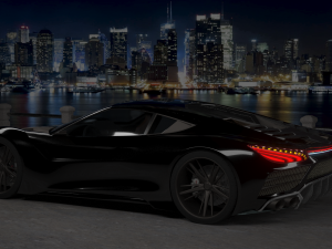 laradesign car model ld1 3D Model