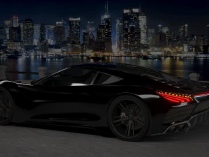 laradesign car model ld1 3D Model