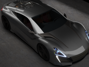 laradesign car model ld1 3D Model