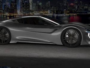 laradesign car model ld1 3D Model