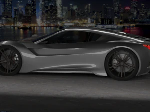 laradesign car model ld1 3D Model