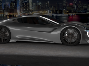 laradesign car model ld1 3D Model
