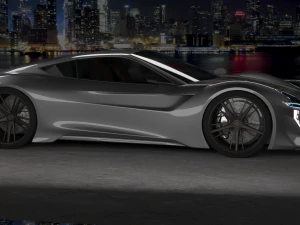 laradesign car model ld1 3D Model