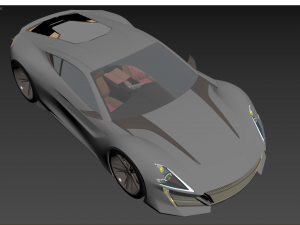 laradesign car model ld1 3D Model