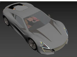 laradesign car model ld1 3D Model