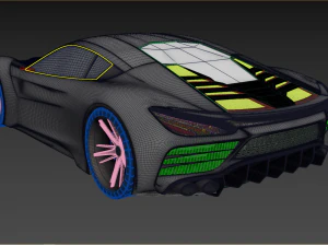 laradesign car model ld1 3D Model