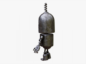 robot cartoon 3D 模型