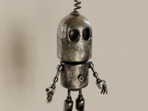robot cartoon 3D 模型