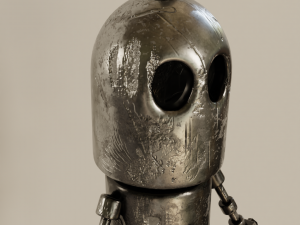 robot cartoon 3D 模型