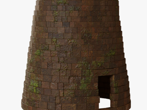 cartoon nuraghe Modelo 3D