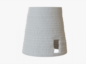 cartoon nuraghe Modelo 3D