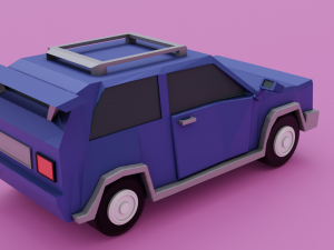 panda low-poly 3D Модель
