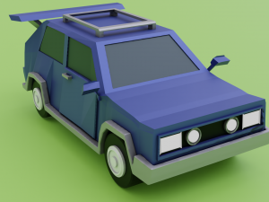 panda low-poly 3D Модель