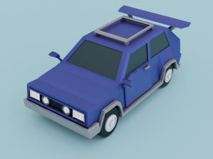 panda low-poly 3D Модель