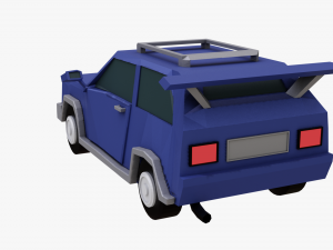panda low-poly 3D Модель