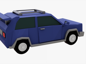 panda low-poly 3D Модель