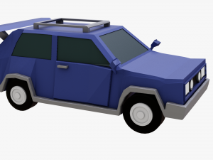 panda low-poly 3D Модель
