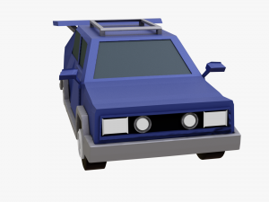panda low-poly 3D Модель
