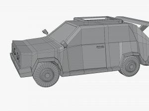 panda low-poly 3D Модель