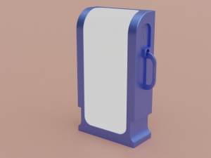 vending machine sci-fi 3D Model