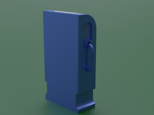 vending machine sci-fi 3D Model