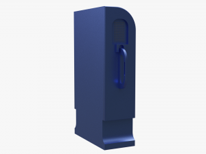 vending machine sci-fi 3D Model