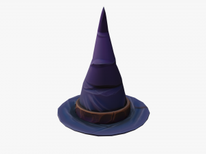 wizard hat Model 3D