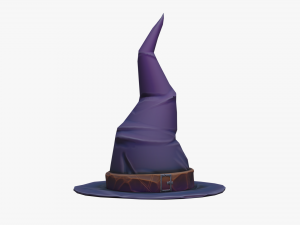 wizard hat Model 3D
